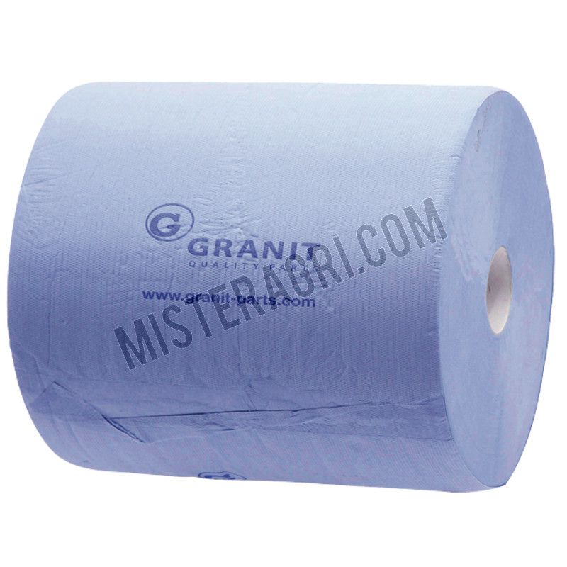 Poetsrol blauw