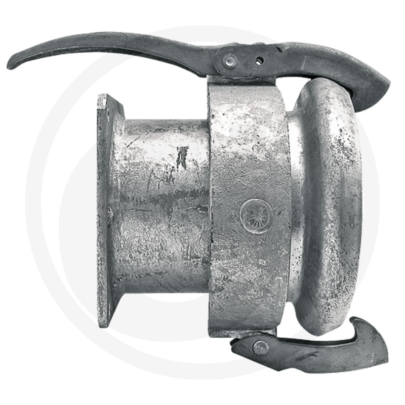 M-delen Met Flens, Verzinkt, 150 Mm