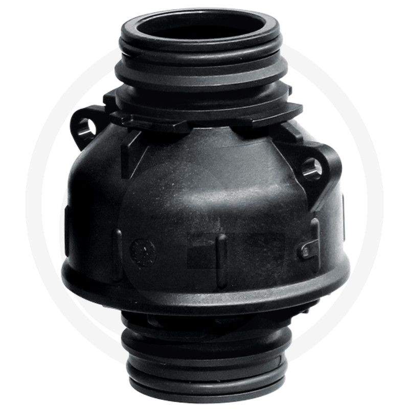 Met Gaffelaansluiting (T)