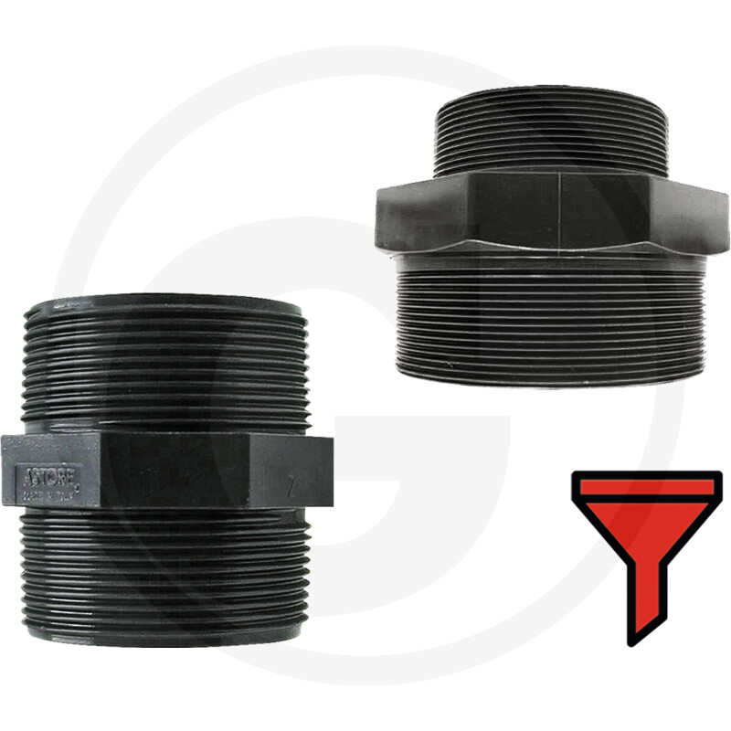 Zoekfilter Dubbele Nippels