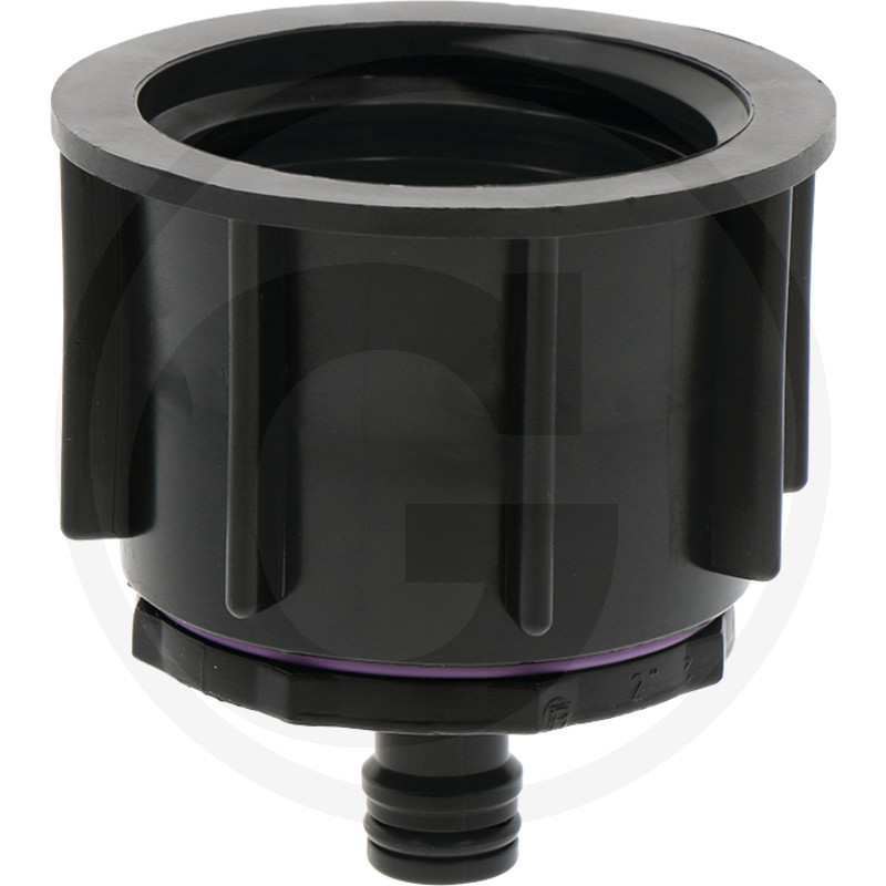 IBC-adapter S60x6 Met Kunststof Kliksysteem Kraanaansluiting
