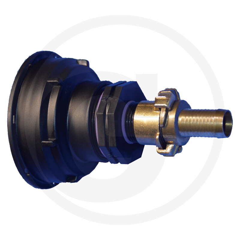 IBC-adapters S100x8 Met Klauwkoppeling En Slangtule