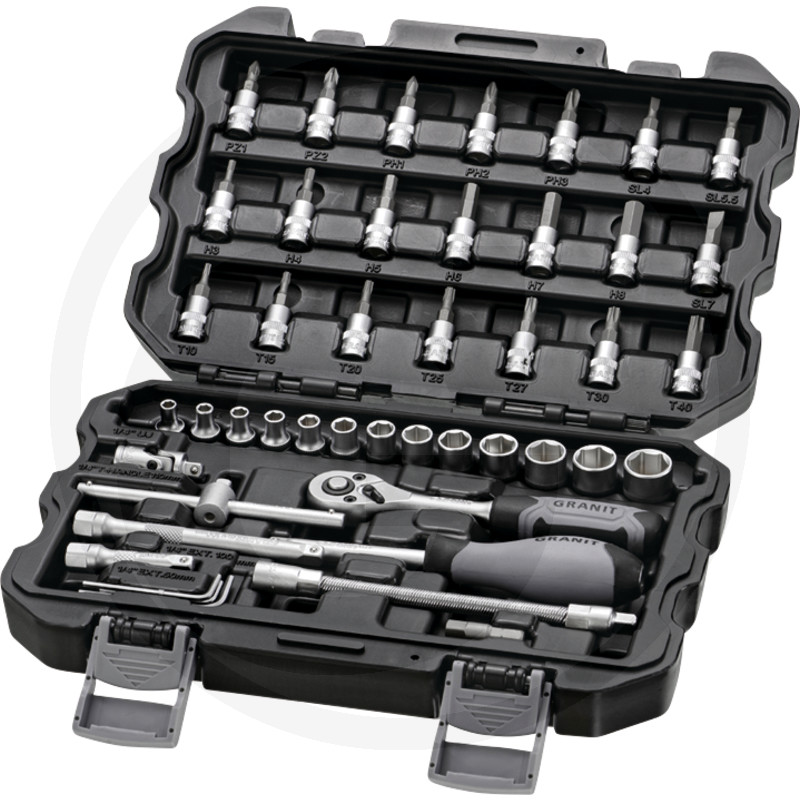 Dopsleutelsets, 1/4"