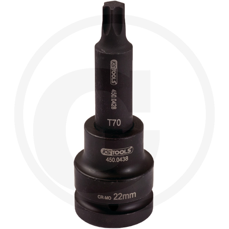Krachtdopsleutelbits, 3/4”, TORX®