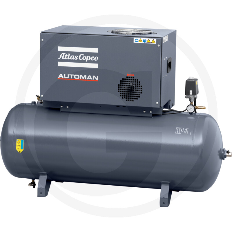 Zuigercompressor AC geluidsdemping