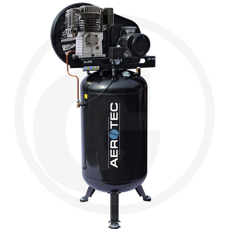Zuigercompressor staand