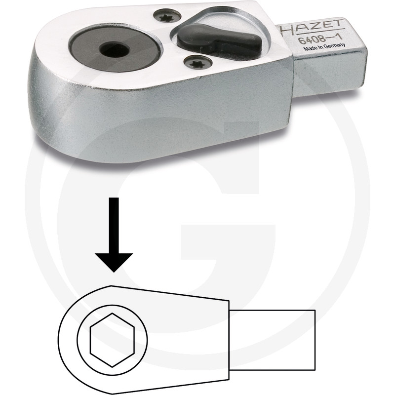 Cliquets réversibles à emboîter pour embouts 6408