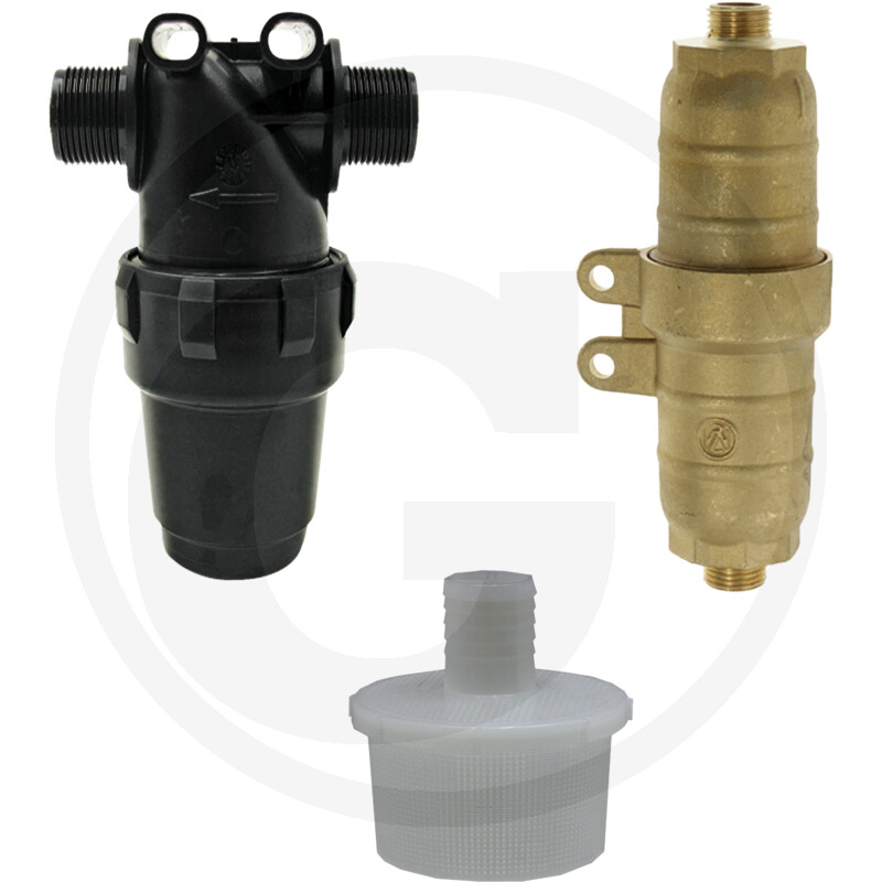 Zuig- en drukfilters