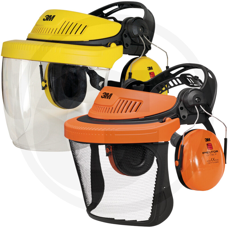 Combinaisons de protection auditive et faciale