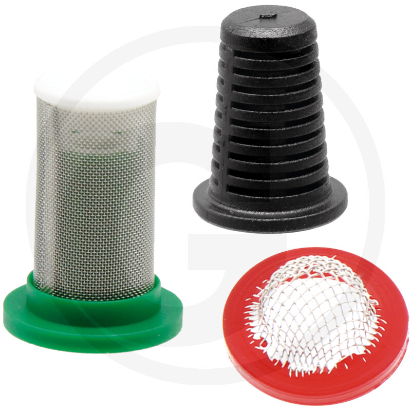 Sproeidopfilters en kogelkranen