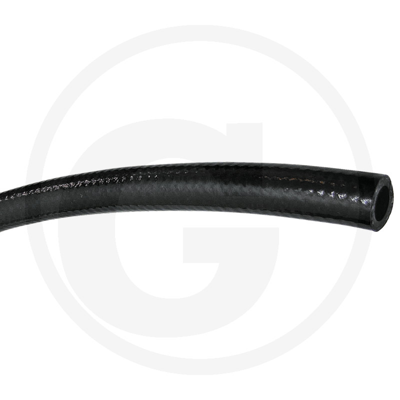 Tuyau en PVC, noir, renforcé