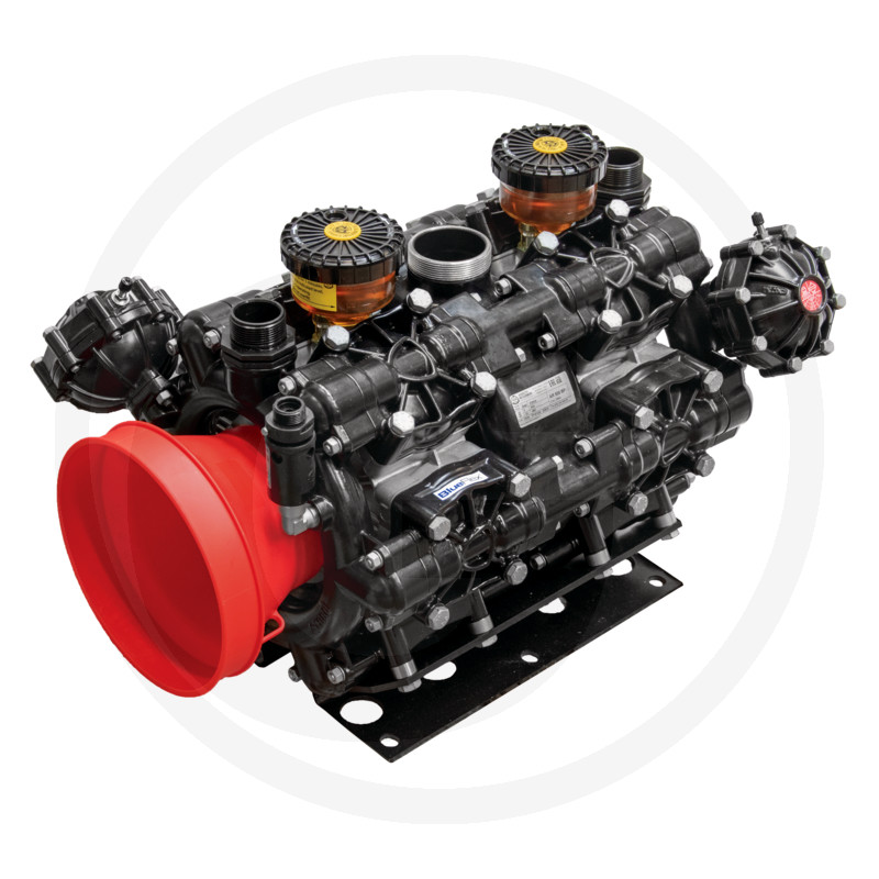 Pompe à piston-membrane AR 500 bp TWIN C/F BlueFlex