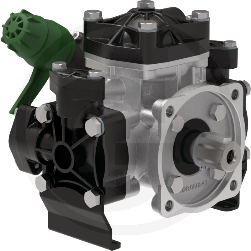 Pompe à piston et à membrane