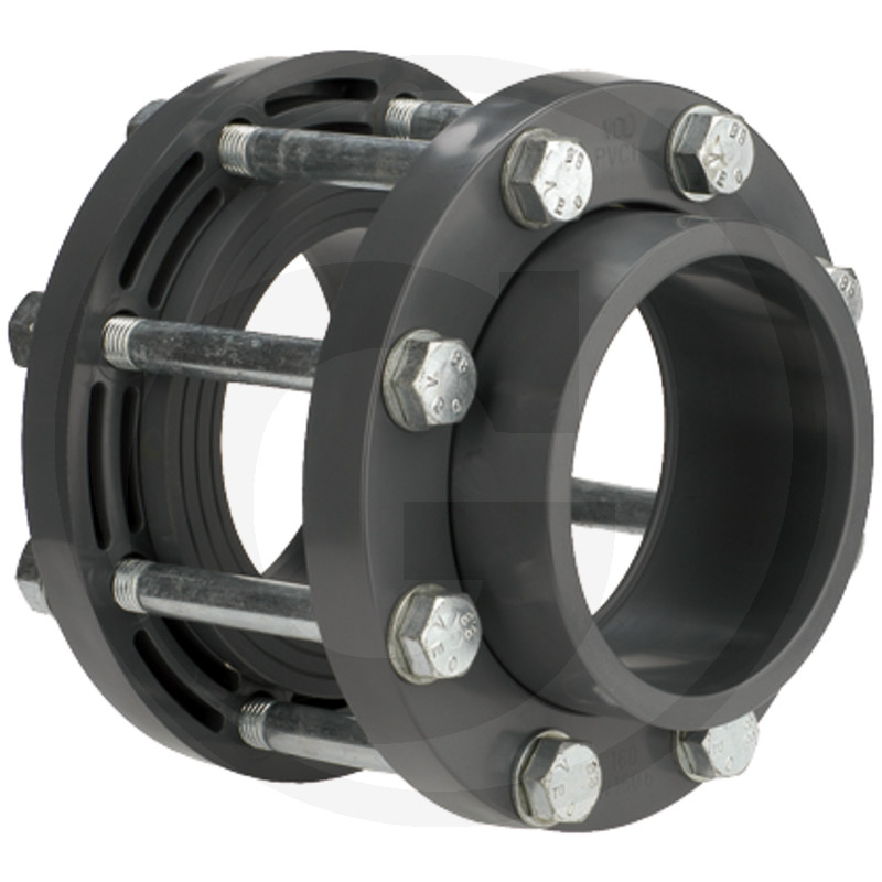 Montageset voor afsluitklep, PVC-U