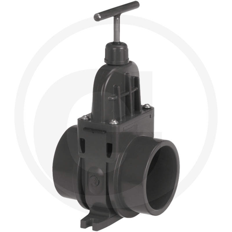 Afsluiters met 2x lijmmof (PVC-U)