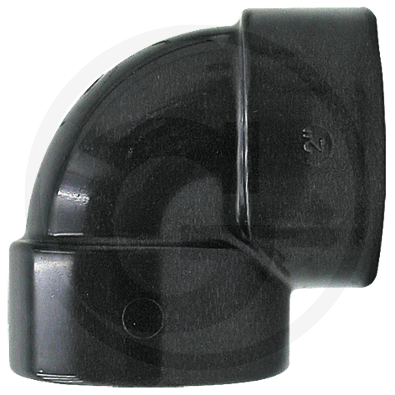 Bochten 90° met lijmstuk x binnendraad, PVC-U