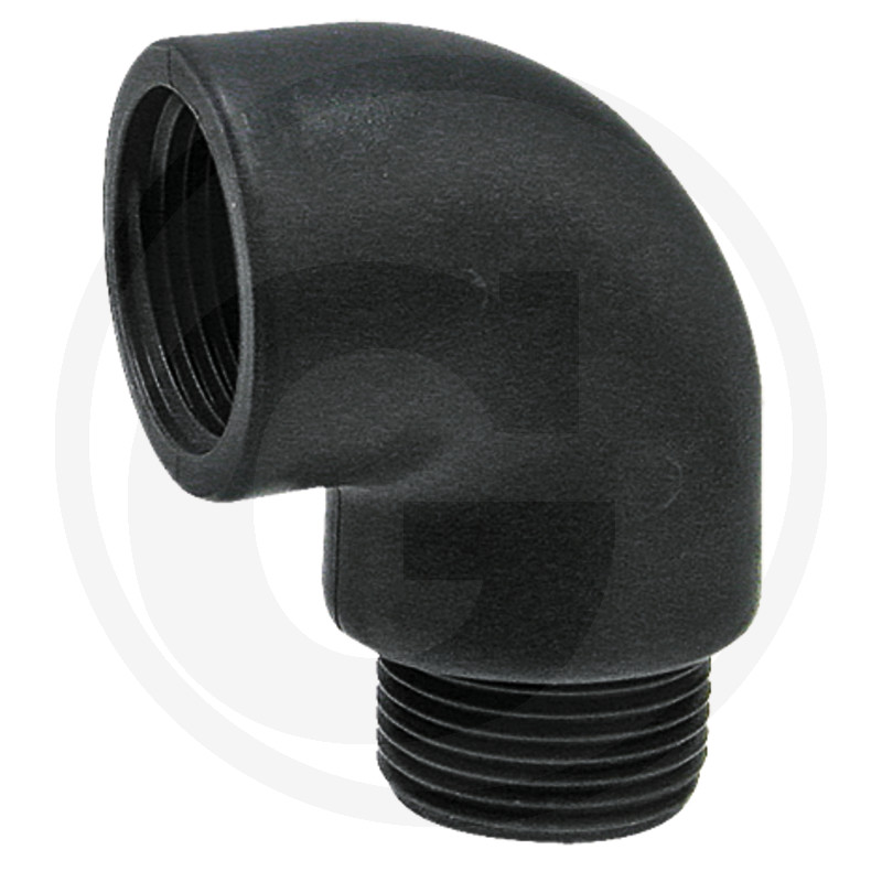 Bochten 90°, type 8252, met binnen- en buitendraad, PP
