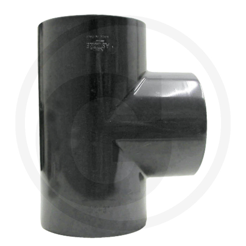 T-stukken met 3x lijmsok, PVC-U