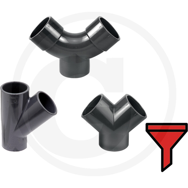 Zoekfilter Y-stukken