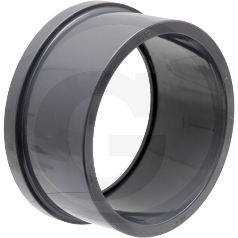 Kraagbussen voor O-ring / T-ring afdichting, PVC-U, spuitgieten