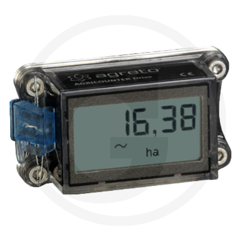 Compteur de surface pour les machines de travail du sol