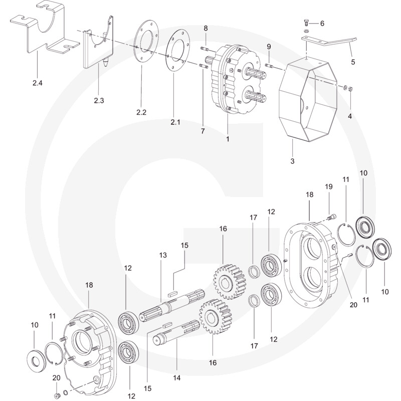 Embrayage inverseur WE