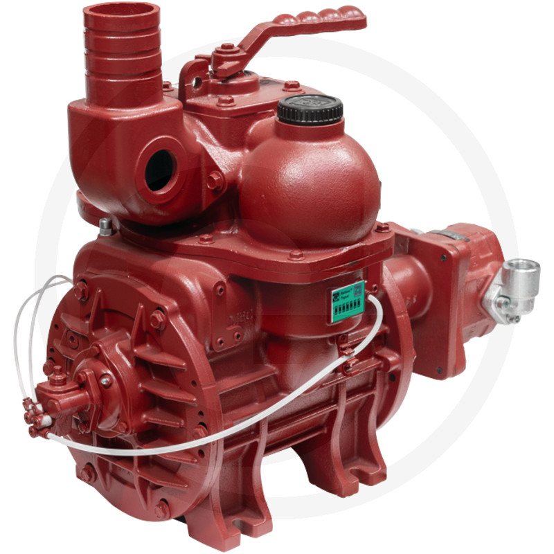 MEC II/H compressor met flens voor hydraulische motor, rechtsdraaiend   met automatische smering (LA)