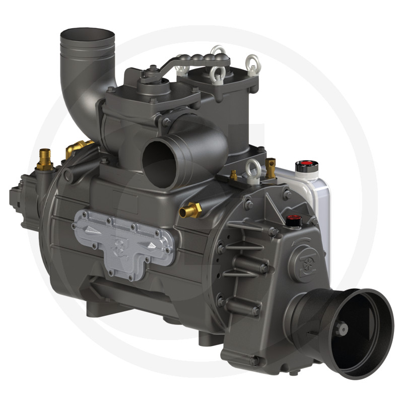Compressor serie KPS-B / M watergekoeld, linksdraaiend, met automatische smering (LA)