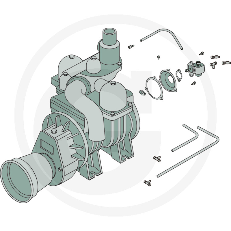 Smeersysteem voor MEC en MEC II, automatische smering MEC 5000• 13500