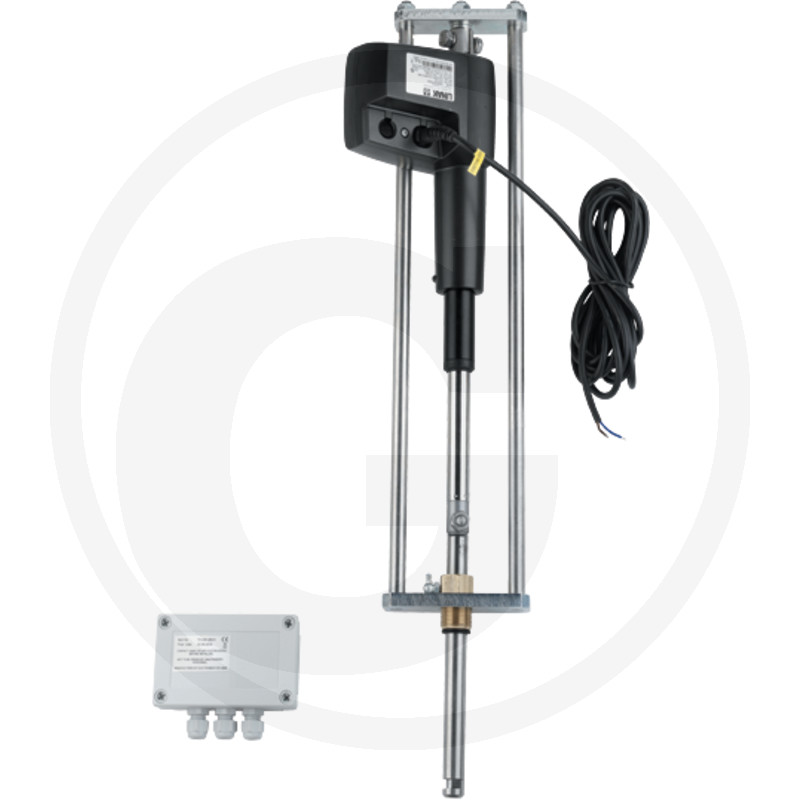 Elektrische cilinder met houder, art. 0612
