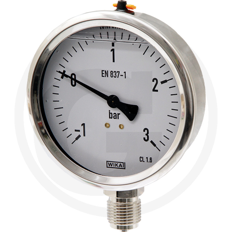 Corps en acier inoxydable, Ø 100 mm, raccord 1/2" inférieur