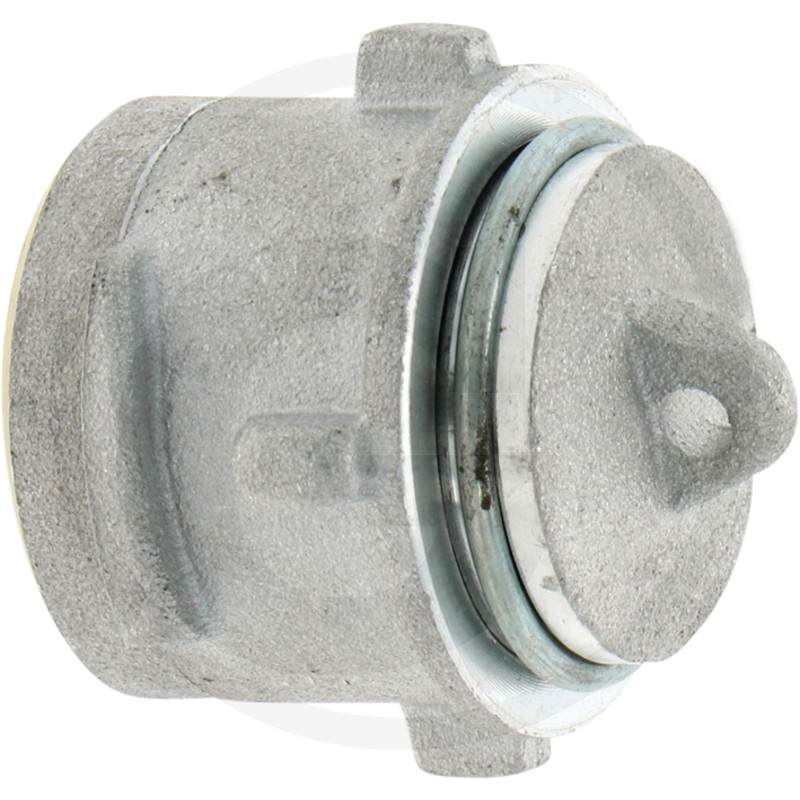 Avec raccord aveugle et serrure, aluminium