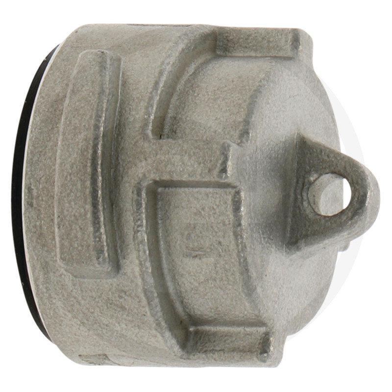 Avec raccord aveugle et serrure, acier inoxydable (AISI 316)