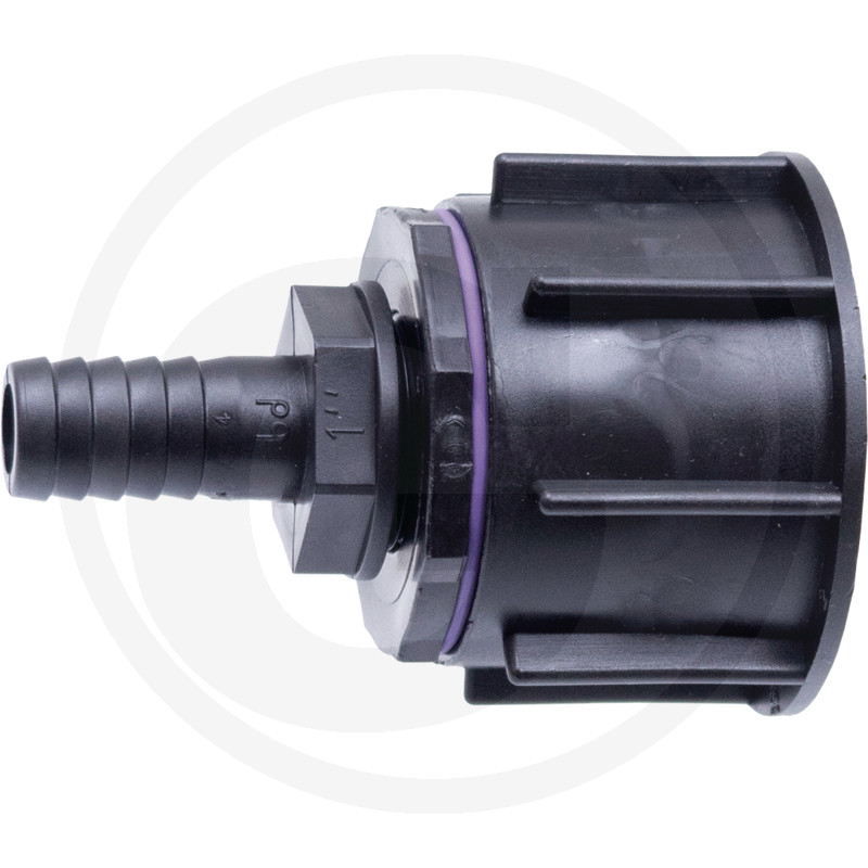 IBC-adapters S60x6 met slangtule