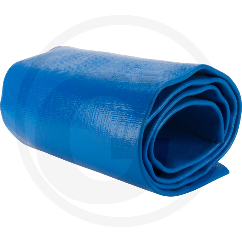 Platte slangen, PVC, oprolbaar, weefselversterkt