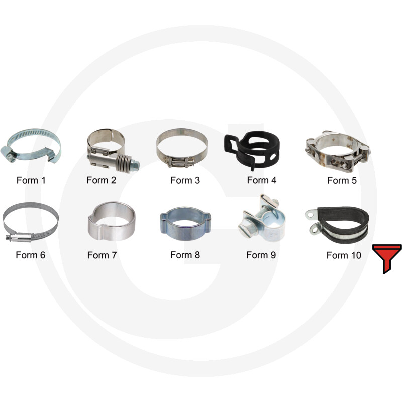 Recherche de colliers de serrage pour filtres