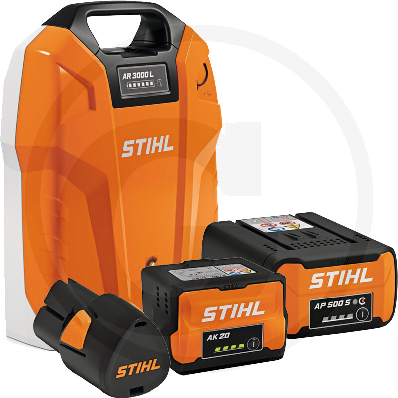 Batteries pour machines de jardin et de parc