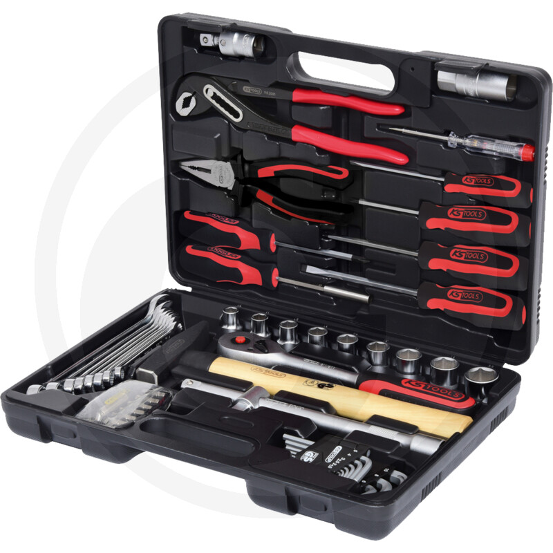 KS Tools Jeu d'outils SUPERLOCK 1/2", 50 pièces