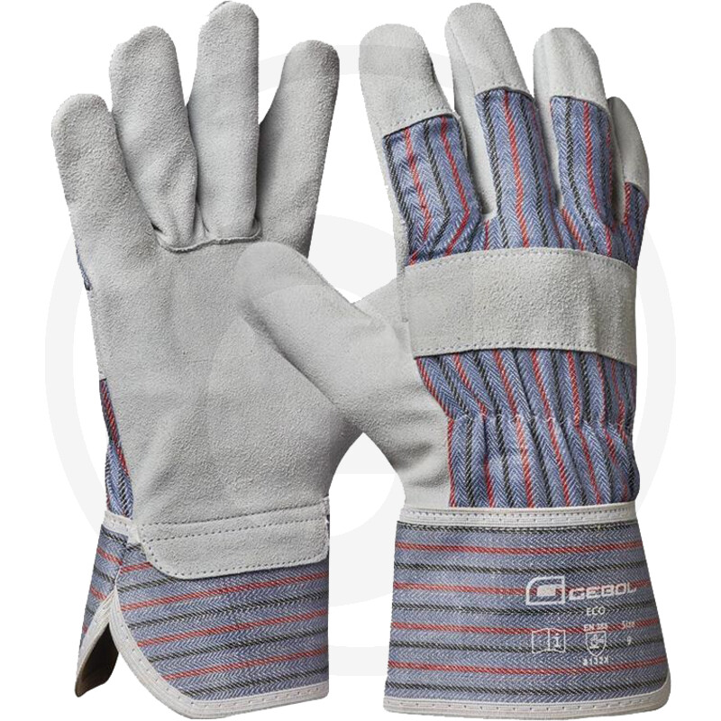 Gants en cuir fendu pour le bétail
