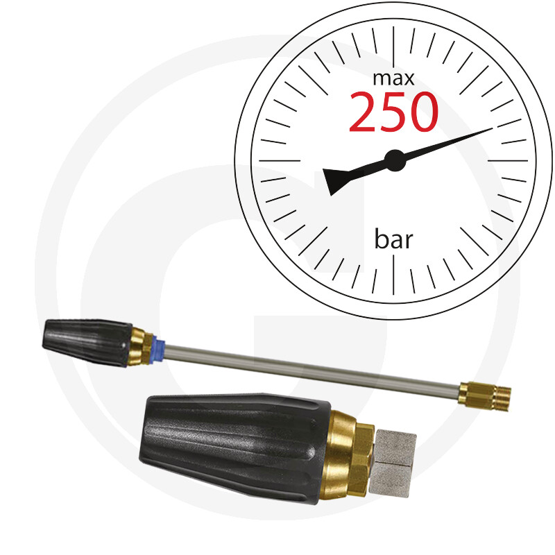 Tot 250 bar