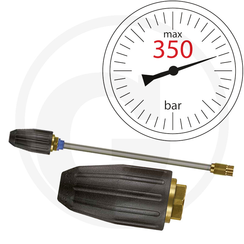 Tot 350 bar