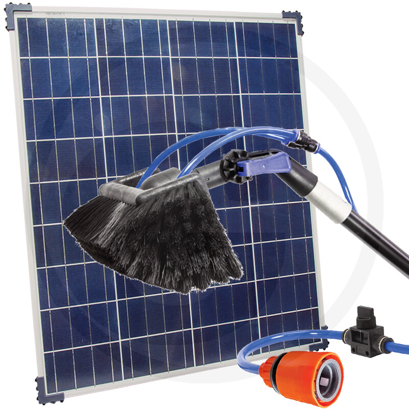 Reinigen van zonnepanelen