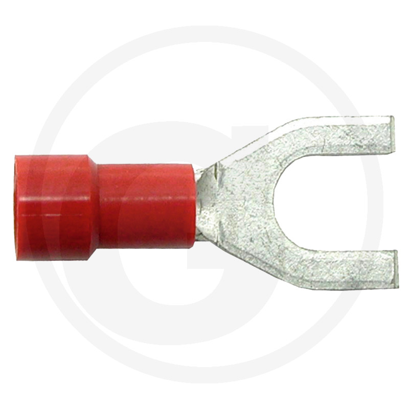Bornes de câble fourchues, isolées