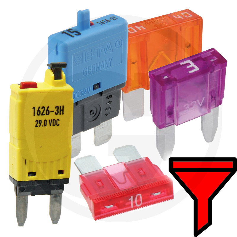 Zoekfilter voor steekzekeringen & automatische zekeringen