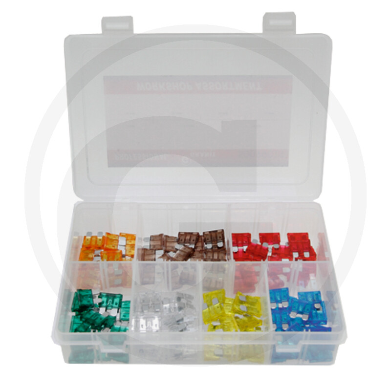 Assortiment de fusibles enfichables, 120 pièces