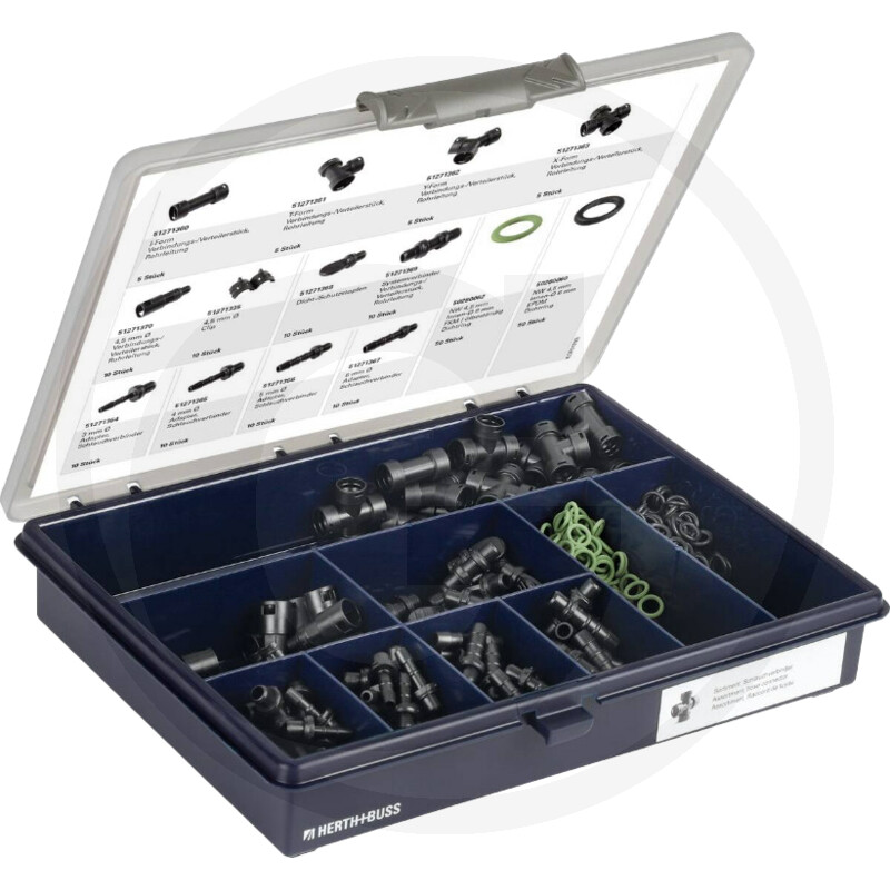 Assortiment de raccords de tuyaux 200 pièces