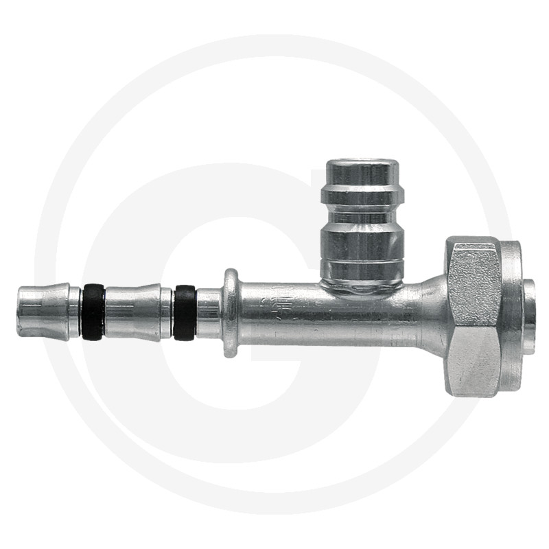 0° met service-ventiel