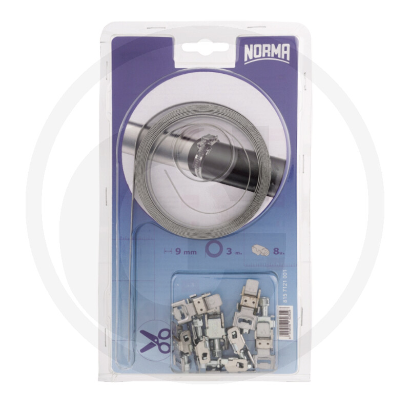 Largeur de la sangle 9 mm, y compris les attaches