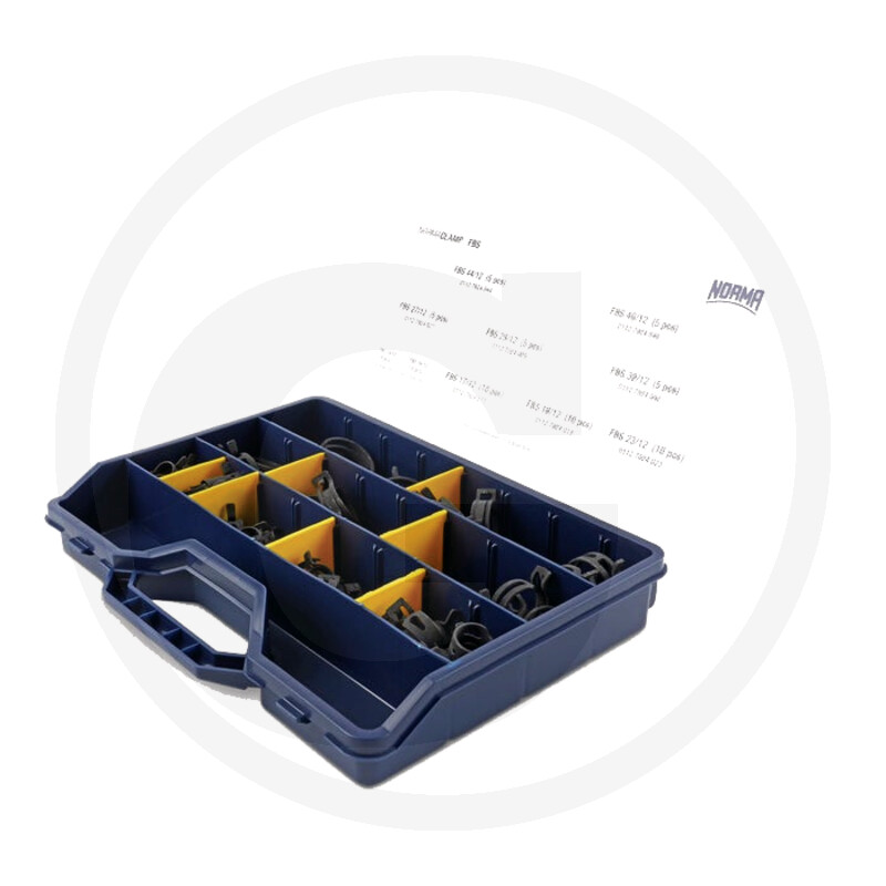 Colliers de serrage à ressort 75 pièces