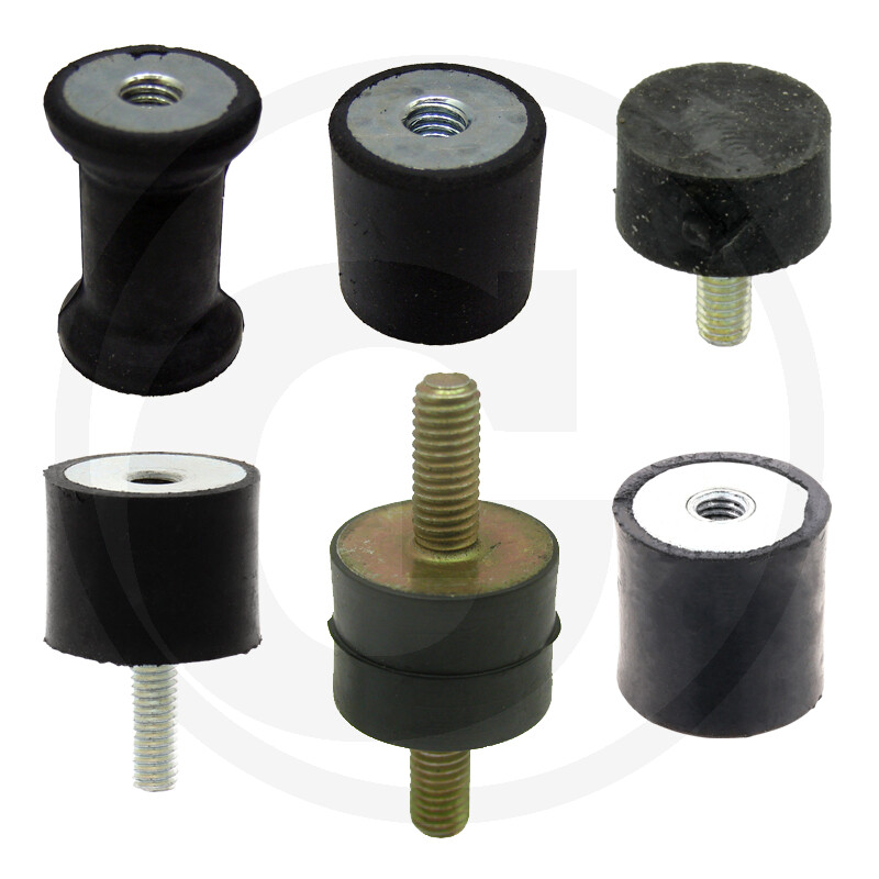 Trillingsdempers rubber / metaal